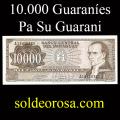 Billetes 1981 5- 10.000 Guaranies